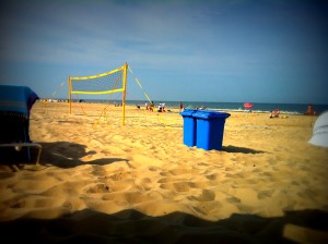 am Strand in Bergen aan Zee